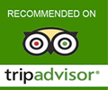 We are recommeded on Trip Tdvisor